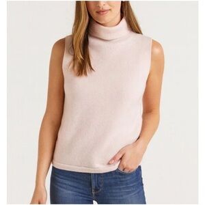 Linda Allerd Ellen Tracy Cashmere Turtleneck Sweater